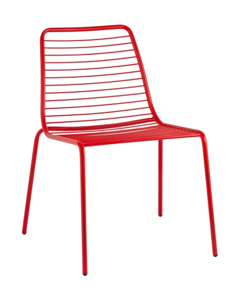 Стул Дели металл красный