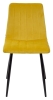 Стул DUBLIN G108-22 золотая осина велюр, черный каркас