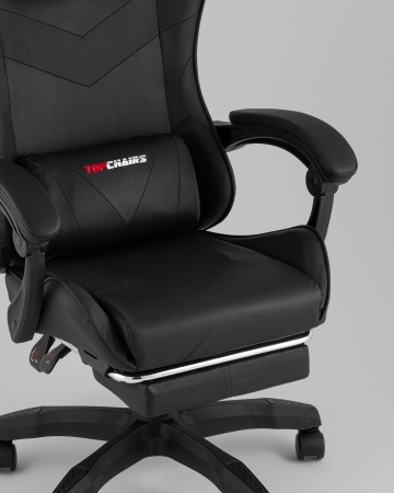 Кресло спортивное TopChairs MG-7019 черный фото в интернет-магазине Stoolmarket