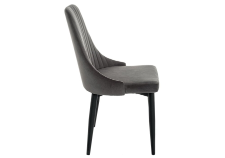 Стул Kora темно-серый, черный