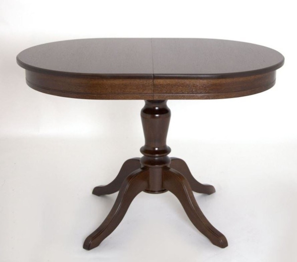 Стол "Капелла-2" темный орех, шпон дуб тип 2 Стол "Капелла-2" темный орех, шпон дуб тип 2