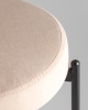 Стул Бриф Original N полубарный велюр бежевый 2 шт. фото в интернет-магазине Stoolmarket