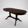 Стол "Орфей-2" темный орех, шпон дуба