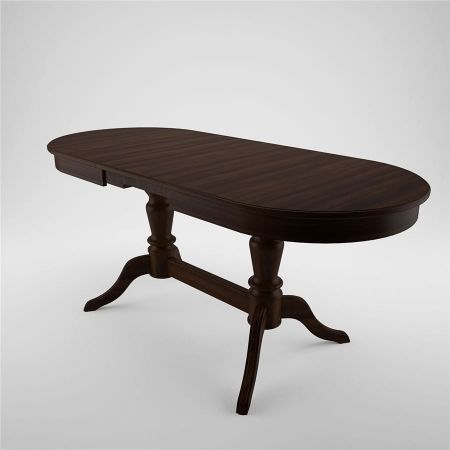 Стол "Орфей-2" темный орех, шпон дуба