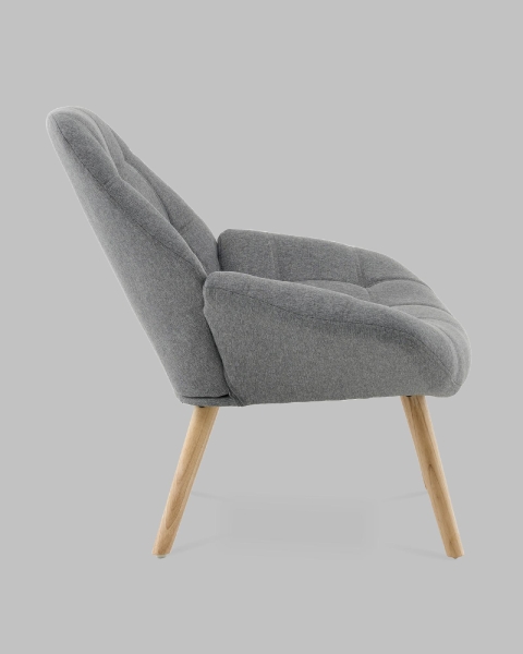 Кресло Олби Квадро серый