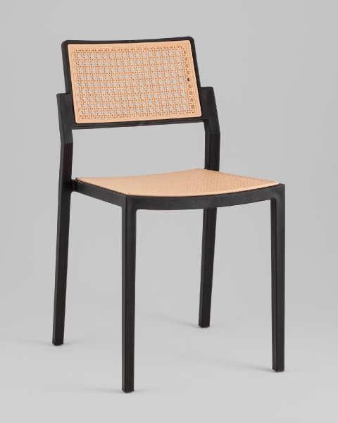 Стул пластиковый Milto черный