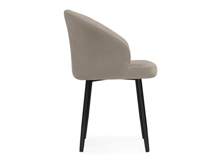 Стул на металлокаркасе Бэнбу marseille 16 данс, черный