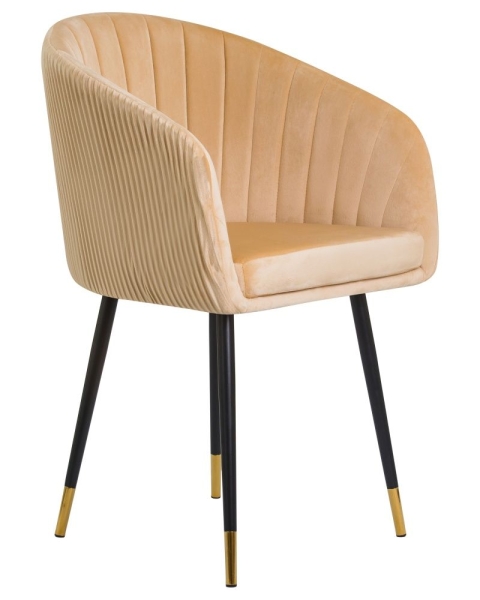 Стул обеденный MARY песочный велюр 1922-3 Стул обеденный MARY песочный велюр 1922-3
