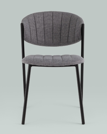 Стул Харпер ткань рогожка серый