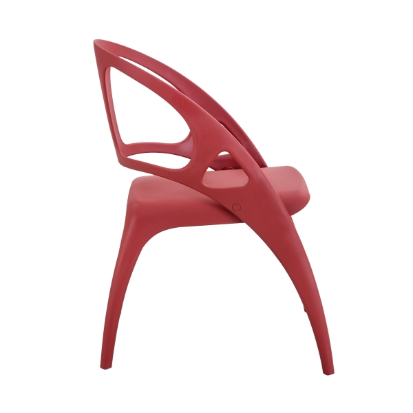 Стул складной Liara пластик бордо Стул складной Liara пластик бордо