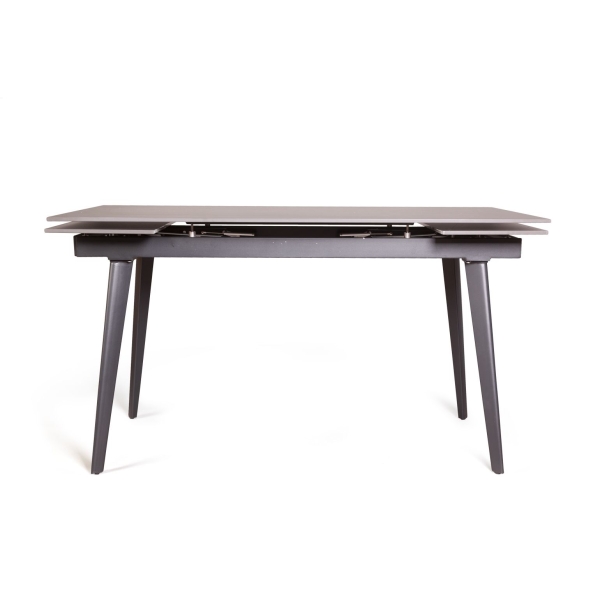 Стол раскладной Buren (140+30+30) керамика черный