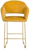 Кресло бар Oscar Желт/Линк золото