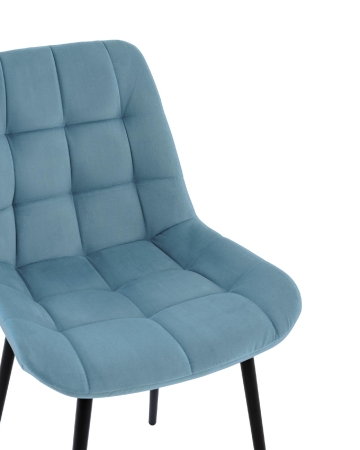Стул Флекс N велюр пыльно-голубой