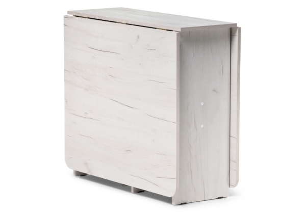 Стол деревянный Йентель 170х85х76 дуб крафт белый