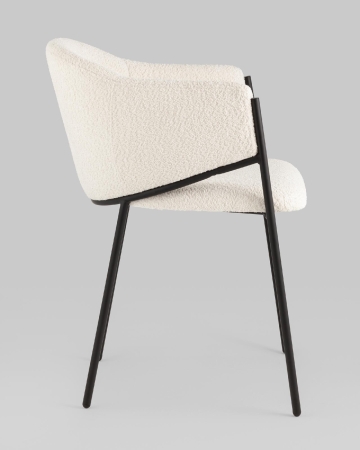 Стул Brace букле белый