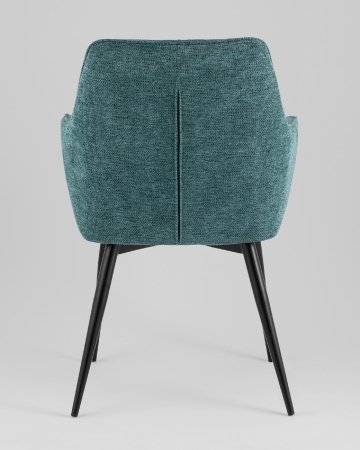 Стул обеденный Lynet рогожка голубой