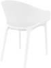 Кресло пластиковое Sky белое