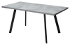 Стол BRICK M 120 бетон Портленд, черный