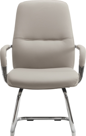 Кресло для посетителей Vesta CF экокожа бежевый