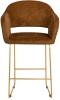 Кресло бар Oscar Кор/Линк золото
