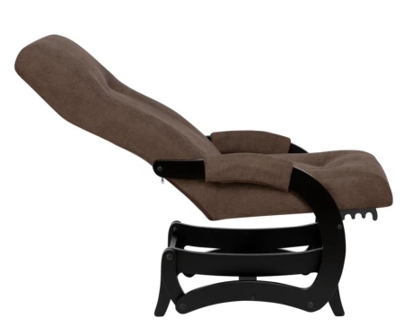 Кресло-маятник Блисс венге, ткань Soro 28