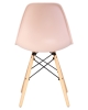 Стул обеденный DSW ножки светлый бук, светло-розовый PK-02 Стул обеденный DSW ножки светлый бук, светло-розовый PK-02