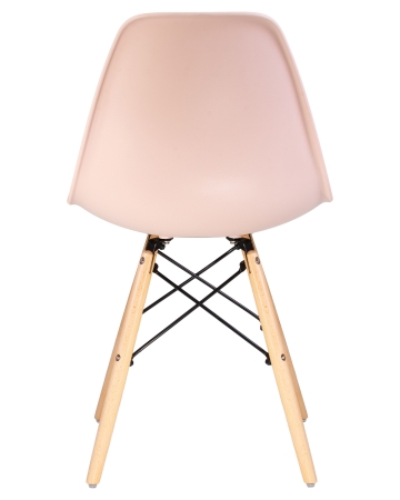 Стул обеденный DSW ножки светлый бук, светло-розовый PK-02 Стул обеденный DSW ножки светлый бук, светло-розовый PK-02
