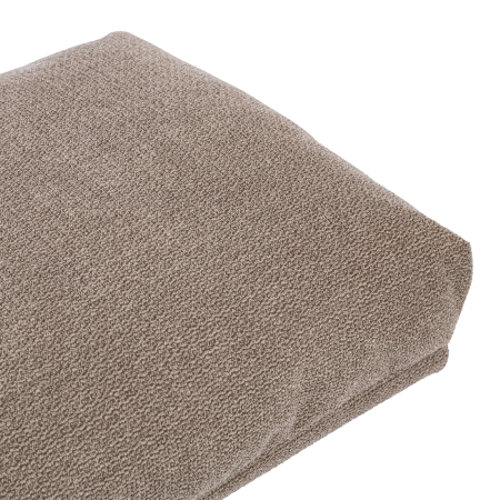 Кресло лаунж Relax/Релакс с пуфом светло-серый