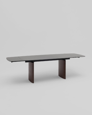 Стол обеденный Астарта раскладной 180-260х90 см керамика темная