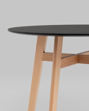 Стол обеденный Target Circle 90*90 черный