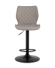 Стул барный Dome экокожа серый