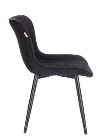 Обеденный стул Aqua ткань черный