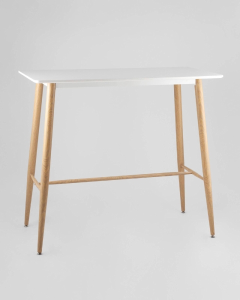 Стол барный Eames NEW DSW 120*60*106 белый Стол барный Eames NEW DSW 120*60*106 белый