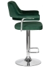 Стул барный CHARLY зеленый велюр MJ9-88
