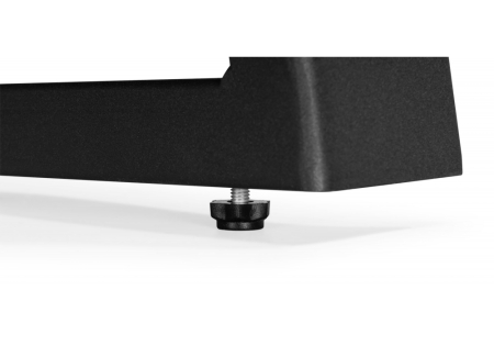 Керамический стол Джек 140(200)х80 белый мрамор, черный