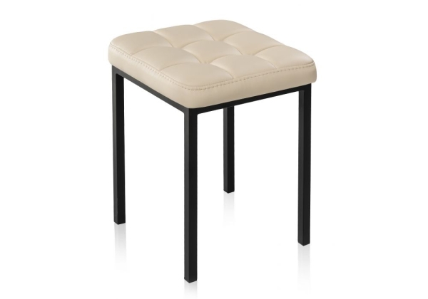 Табурет Байя экокожа d1, черный матовый Табурет Байя экокожа d1, черный матовый