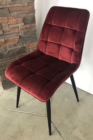 Стул CHIC G062-36 бургунди, велюр