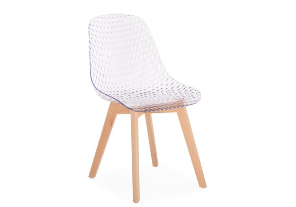 Стул Vart прозрачный, натуральный