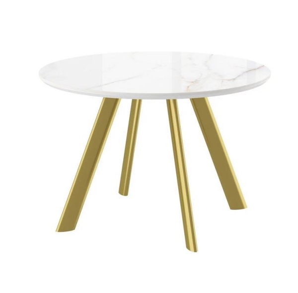 Cтол с керамическим покрытием RONDY-116 золотой