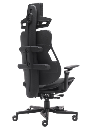 Стул для геймера Serval X экокожа черный