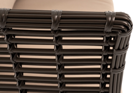 "Валенсия" кресло из искусственного ротанга, бронзовый