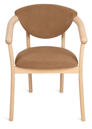 Кресло венское "Виенна" беленый дуб, коричневый М08 Кресло венское "Виенна" беленый дуб, коричневый М08