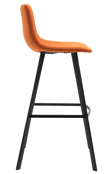 Барный стул Signal ткань оранжевый Барный стул Signal ткань оранжевый