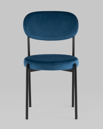 Стул Бриф NEW велюр синий 4 шт