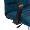 Кресло SPARK ткань и пластик, синий и черный