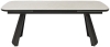 Стол ASTRID 200 TL-102 бежевый мрамор, испанская керамика, темно-серый
