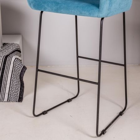 Кресло полубар Oscar Блю/Линк