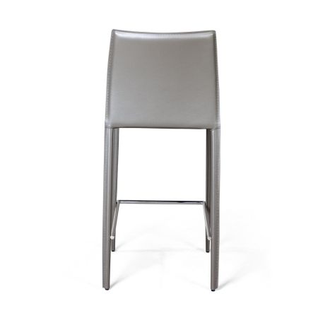 Стул полубарный Rolf кожа тауп