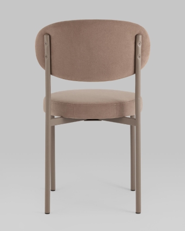 Стул Бриф SN велюр капучино каркас капучино муар