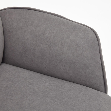 Кресло CHARM флок, серый, 29